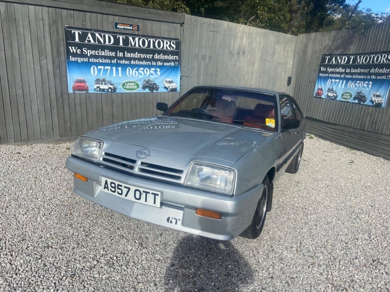 1984 Opel Manta 1.8 Berlinetta Coupe 2dr Petrol Manual (90 bhp) Petrol Manual