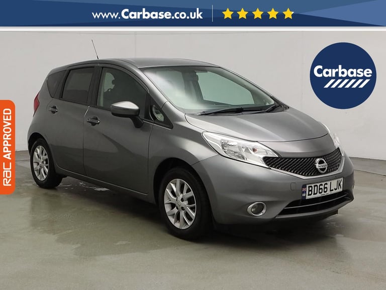 image for 2016 Nissan Note 1.2 Acenta Hatchback 5dr Petrol Manual Euro 6 (s/s) (80 ps) Hatchback PETROL Manual