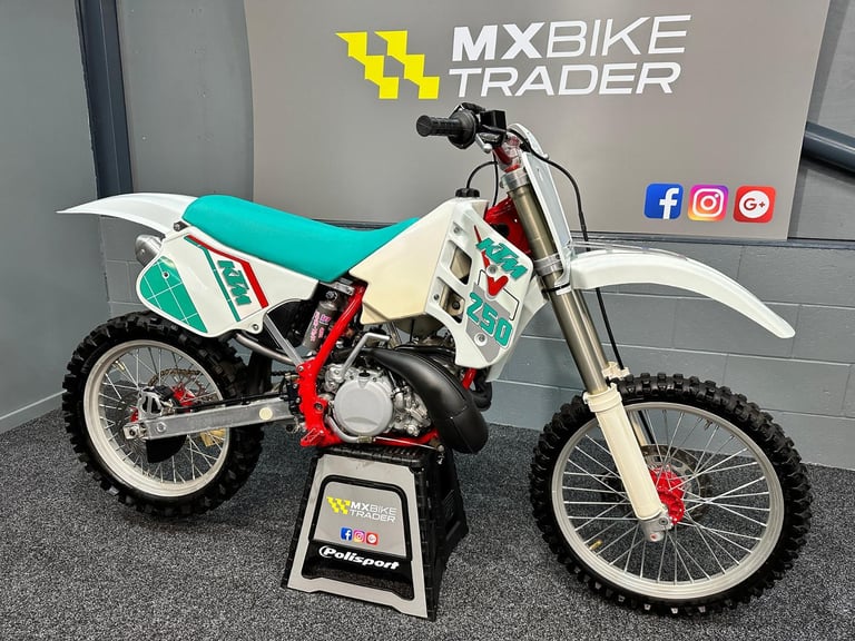1991 KTM SX 250 - UNIQUE EXAMPLE - SUPER EVO - CR YZ KX SX250 - BEST AVAILABLE -