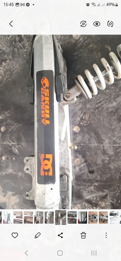 KTM EXC450 PARTS SHOCK SWING ARM ECT