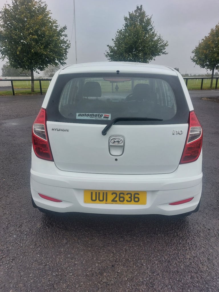 2013 HYUNDAI I10. FULL MOT. 81K. £20 ROAD TAX. 3 MONTHS WARRANTY 