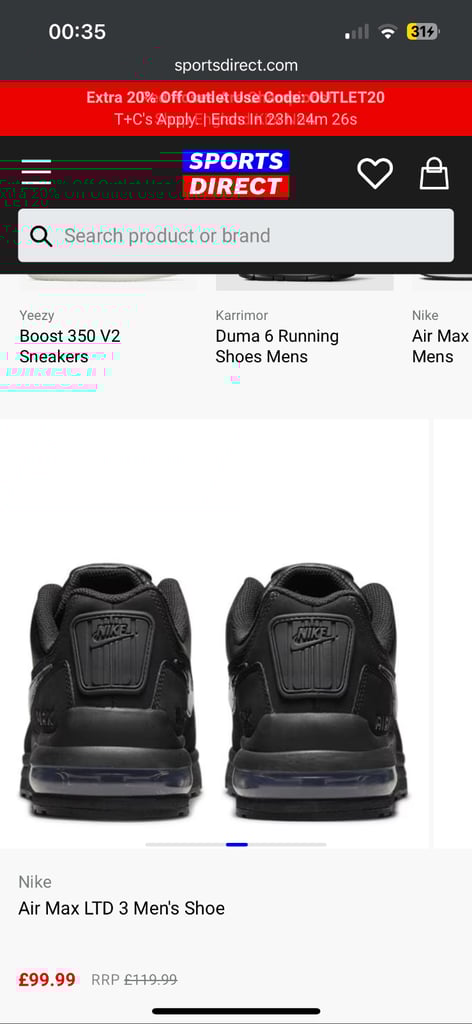 Nike airmax ltd 3 