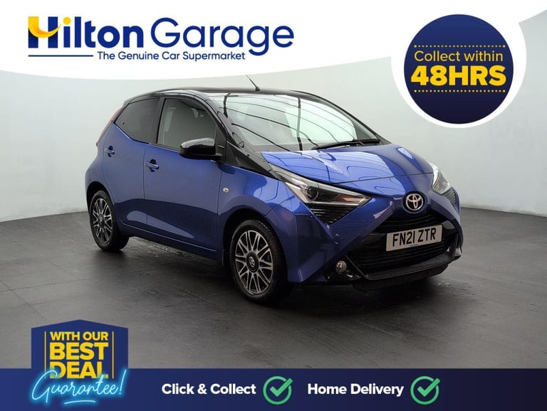 2021 Toyota AYGO 1.0 VVT-i x-clusiv Hatchback 5dr Petrol x-shift Euro 6 (71 ps) REAR PRIVACY HATC...