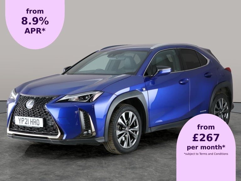 image for 2021 Lexus UX 2.0 250h F Sport SUV 5dr Petrol Hybrid E-CVT Euro 6 (s/s) (184 ps) - HEATED Suv Hyb...