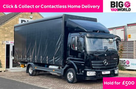 image for 2017 MERCEDES ATEGO 816  EURO 6 ULEZ 7.5TON HGV 19FT CURTAINSIDE WITH TAIL LIFT 