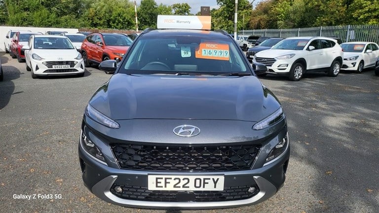 2022 Hyundai KONA 1.6 h-GDi Premium SUV 5dr Petrol Hybrid DCT Euro 6 (s/s) (141 ps) SUV Hybrid Au...