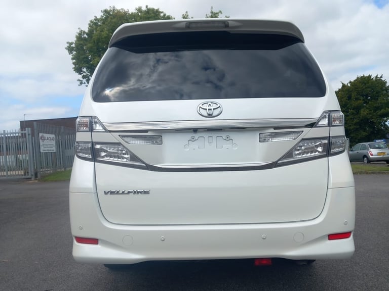 2012 Toyota Vellfire 2.4 Automatic Luxury People Carrier MPV Petrol Automatic