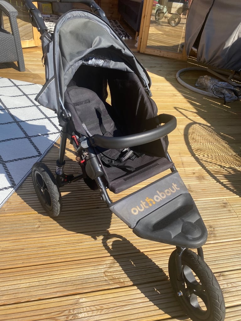 Out & about 3 wheeler jogging buggy 