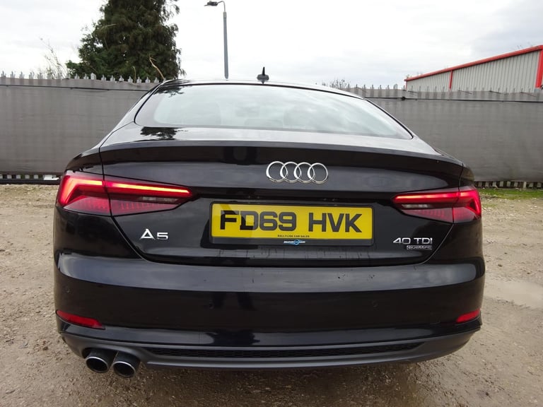 2019 69 REG AUDI A5 S LINE 40 TDI QUATTRO DIESEL AUTO DAMAGED REPAIRABLE SALVAGE
