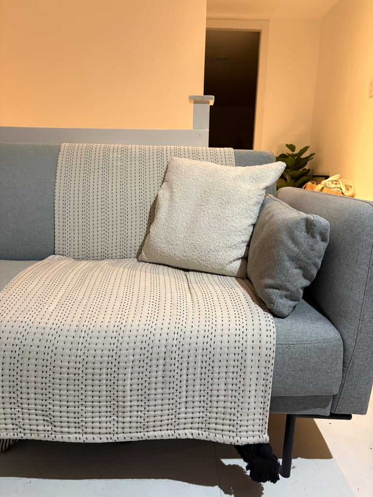 Made Harlow Click Clack Sofa Bed - Mountain Grey