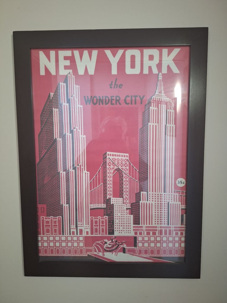 Free - shelving unit and pictures