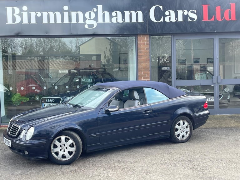 image for 2002 Mercedes-Benz CLK 2.3 CLK230 Kompressor Avantgarde Cabriolet 2dr CONVERTIBLE Petrol Automatic