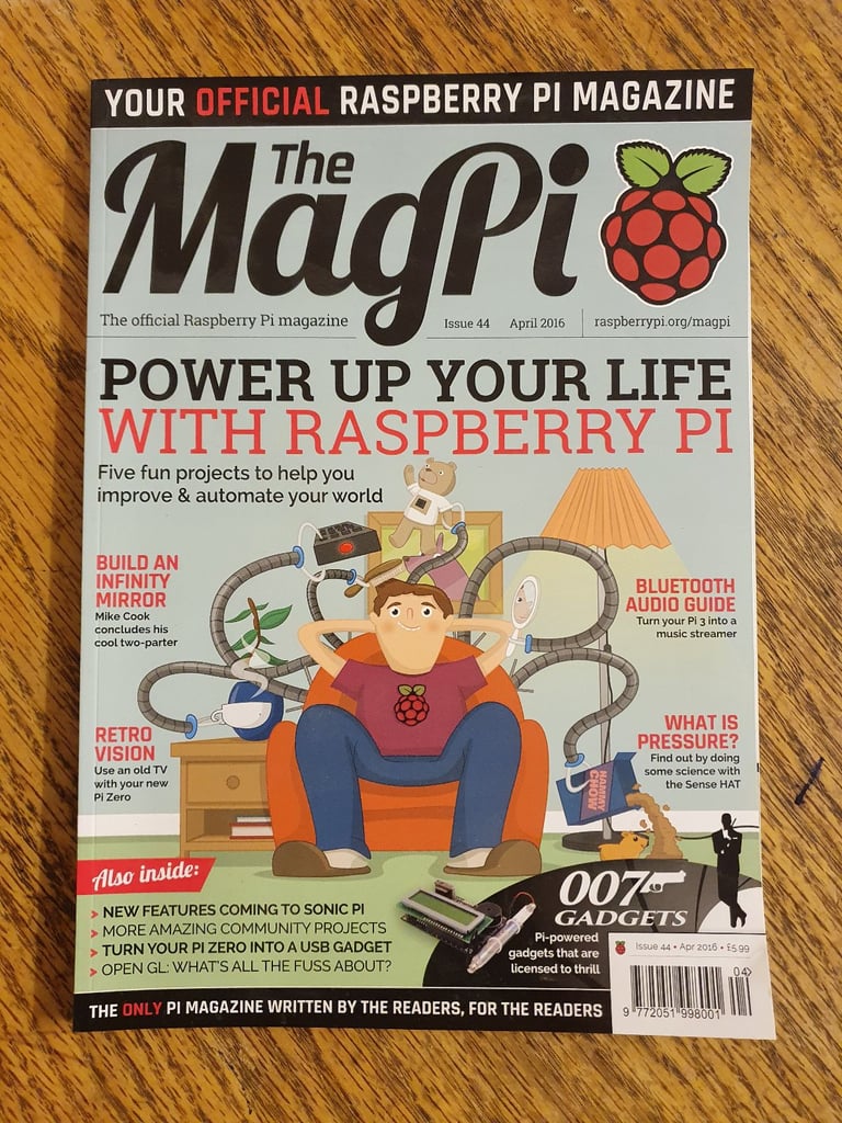 15 x The MagPi The Official Raspberry Pi Magazines 2015 - 2021