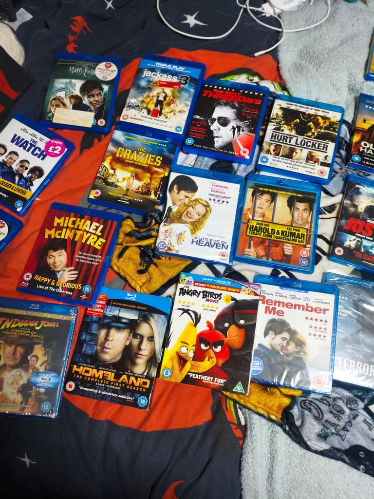 31 blu rays collection