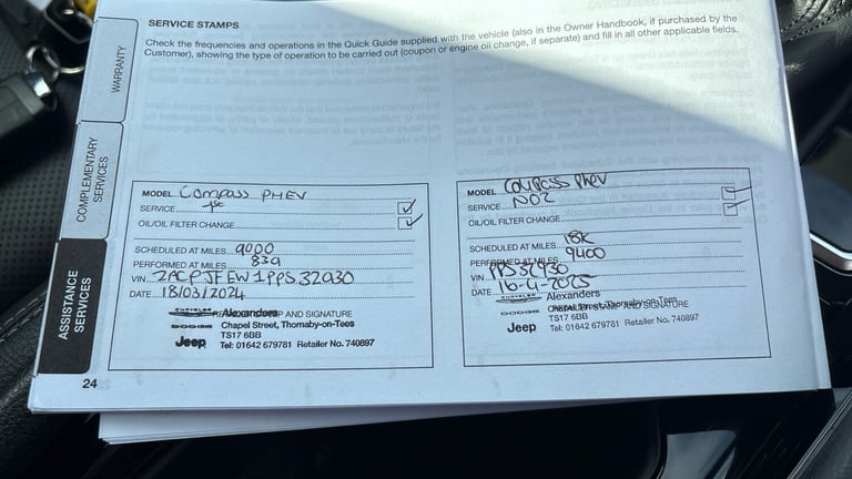 2023 Jeep Compass 1.3 T4 GSE 4xe PHEV S Model 5dr Auto ESTATE PETROL/ELECTRIC Automatic