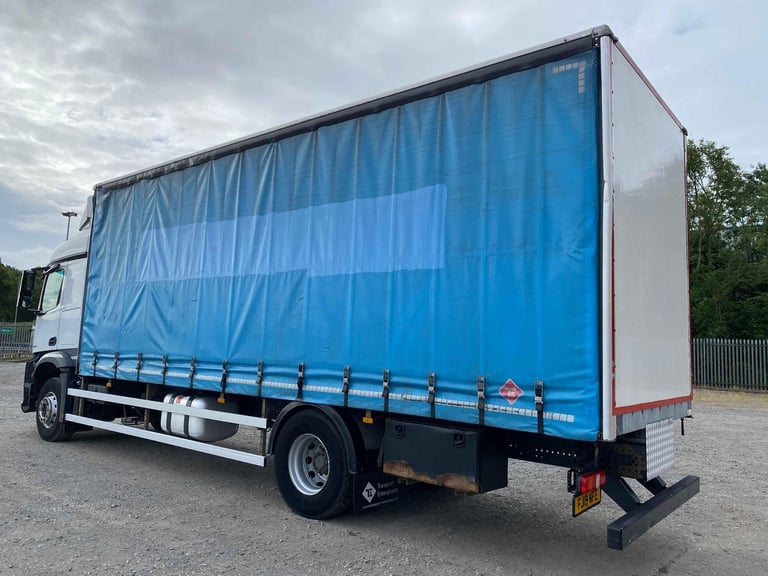 MERCEDES AROCS 1824 *EURO 6* 18 TONNE DOUBLE DECK CURTAINSIDER 2019 – FJ19 NFE
