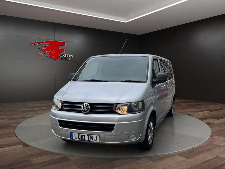 image for 2010 Volkswagen Transporter Shuttle 2.0 TD T30 SE Minibus 4dr Diesel Manual L3 H1 (LWB, 9 Seats) ...