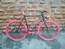 NO LOGO Single Speed Fixie Hybrid Road Training Bike 58cm Flip Flop