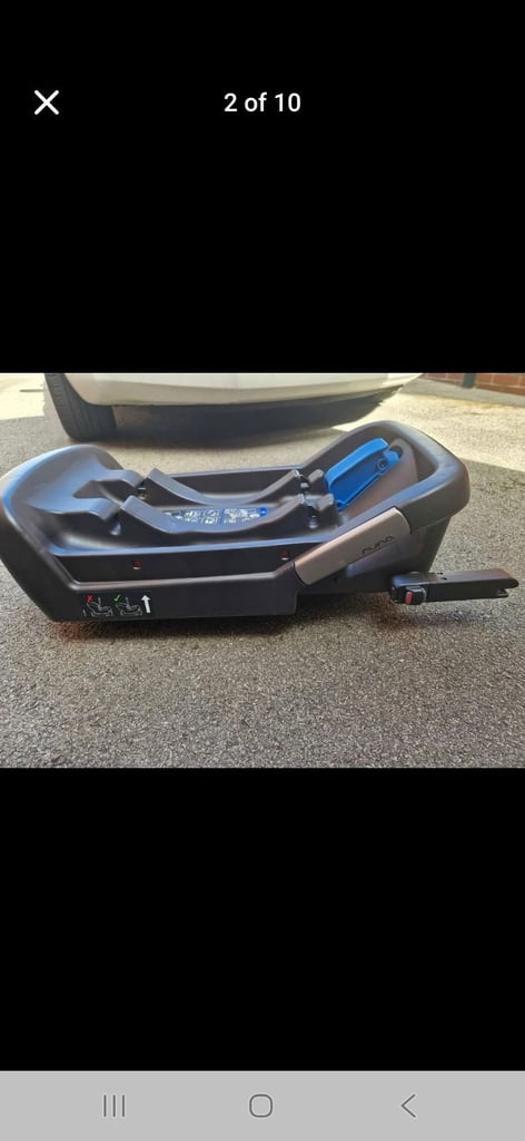 Nuna papa lite car seat with isofix base