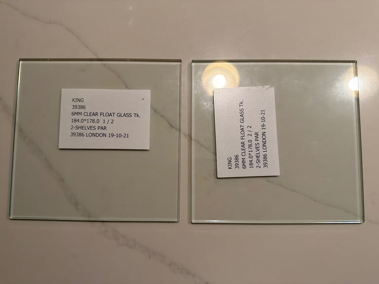 image for Free glass shelves 