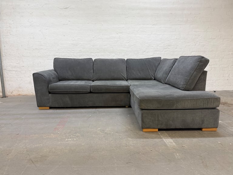 DFS Orka Corner Sofa with Matching Footstool RRP: £1628
