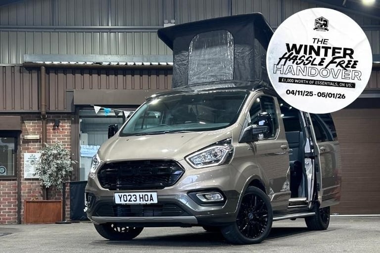 Ford Transit Custom Auto in Diffused Silver 4 Berth Campervan