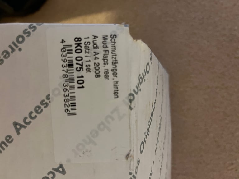 image for Audi mudflaps