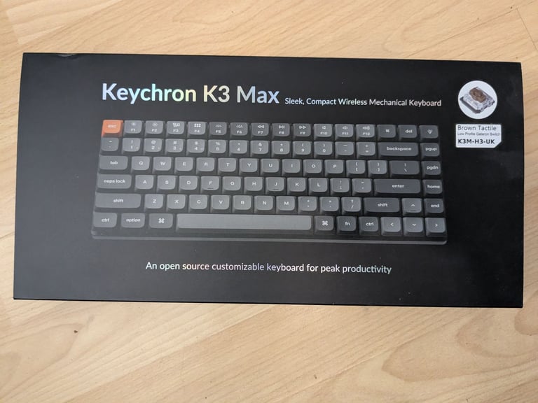 Keychron K3 Max RGB mechanical keyboard