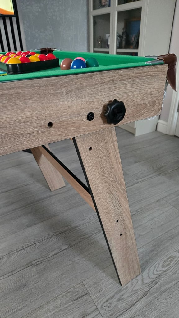 5ft folding pool table