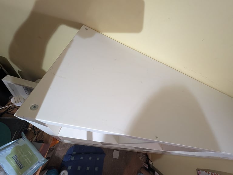 Kallax 4x4 IKEA storage shelves white