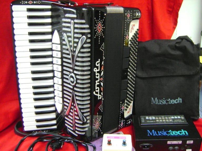 image for sonola 120 bass accordion with midi and mics