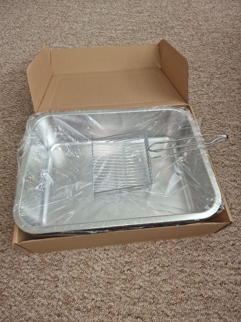 image for Brand new stainless steel cat litter box 