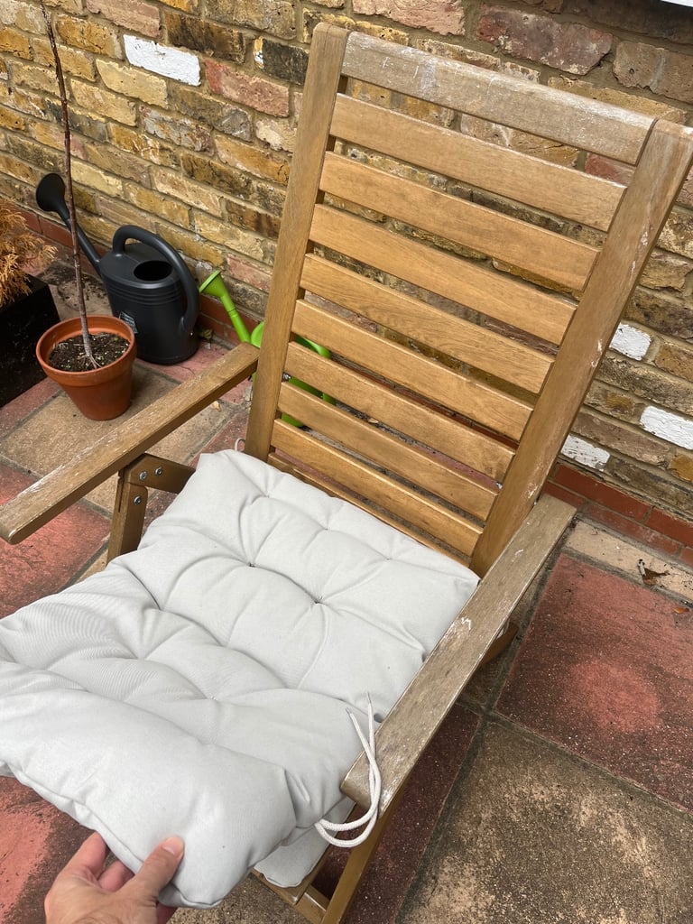 IKEA Nammaro outdoor reclining chair and cushion