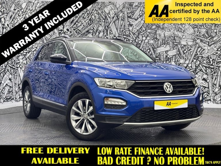 image for 2020 Volkswagen T-Roc 1.0 TSI Design SUV 5dr Petrol Manual Euro 6 (s/s) (110 ps) HATCHBACK Petrol...