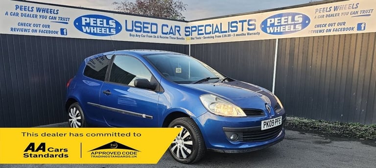 2009 Renault Clio 1.2 16v Extreme Hatchback 3dr Petrol Manual (139 g/km, 75 bhp) Hatchback Petrol...