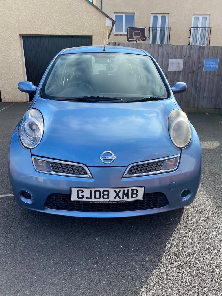 For Sale: 2008 Nissan Micra Hatchback - 1.2 5dr Auto - Blue - New MOT - 4 New Michelin Tyres