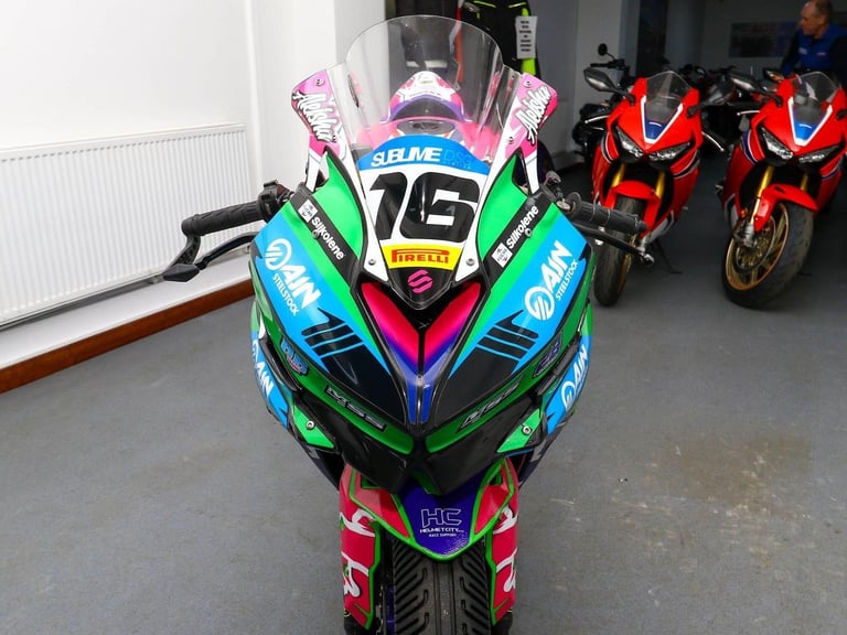 2024 Kawasaki Ninja ZX-4RR Junior Supersport Race Bike. MSS Built. £10,995