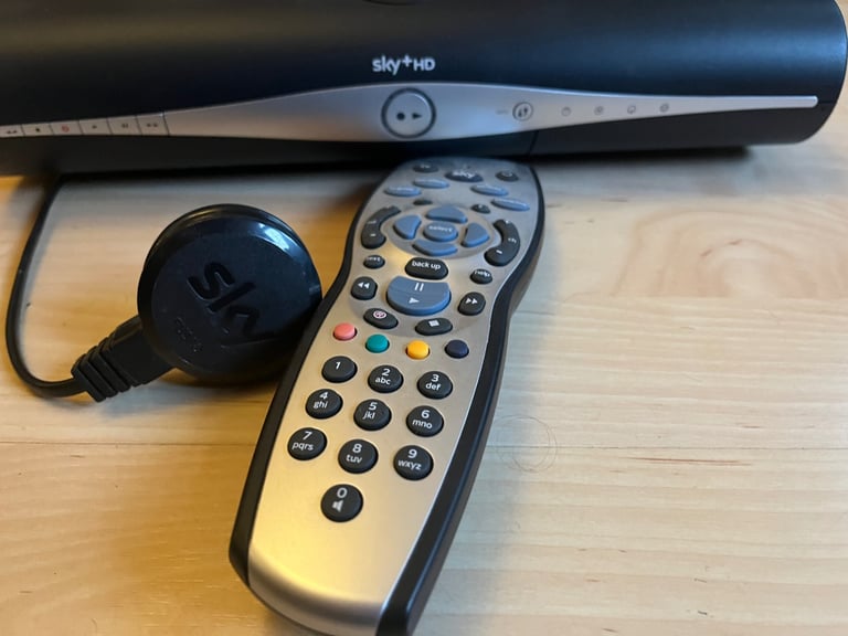 Sky + hd box and remote control New 