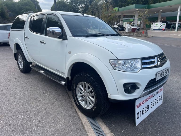 2014 64 MITSUBISHI L200 2.5 DI-D TROJAN D/CAB 4DR DIESEL MANUAL 4WD EURO 5 *TOW