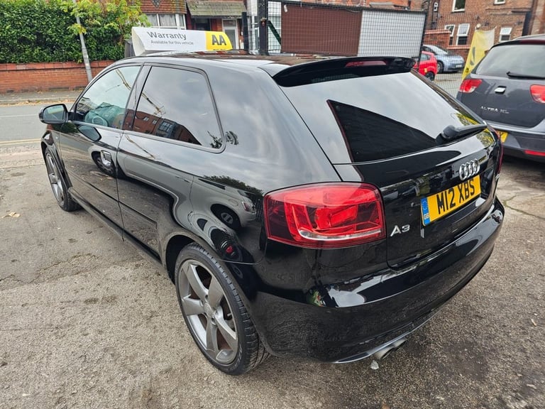 2012 Audi A3 2.0 TDI Black Edition Hatchback 3dr Diesel Manual Euro 5 (s/s) (170 ps) Hatchback Di...