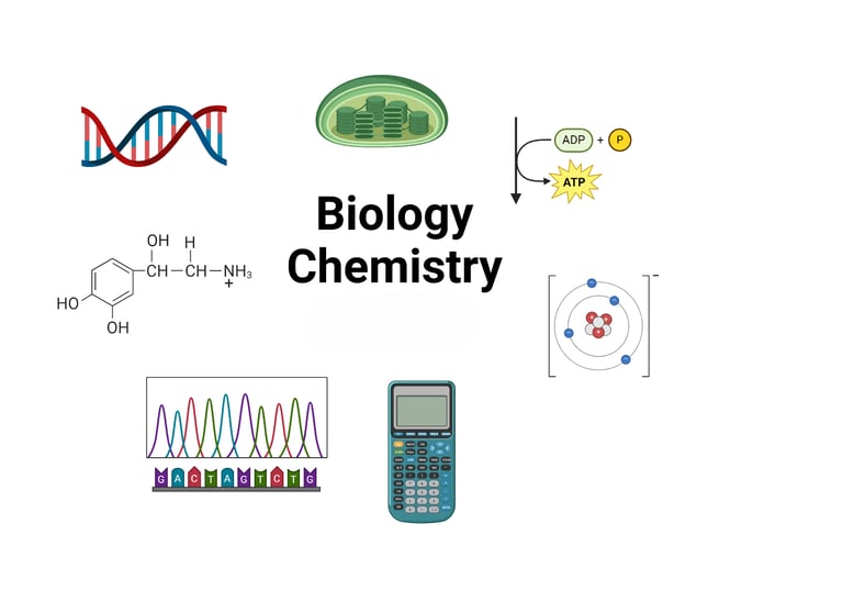 image for SQA Advanced Higher, Higher and National 5 Chemistry and Biology Tutor