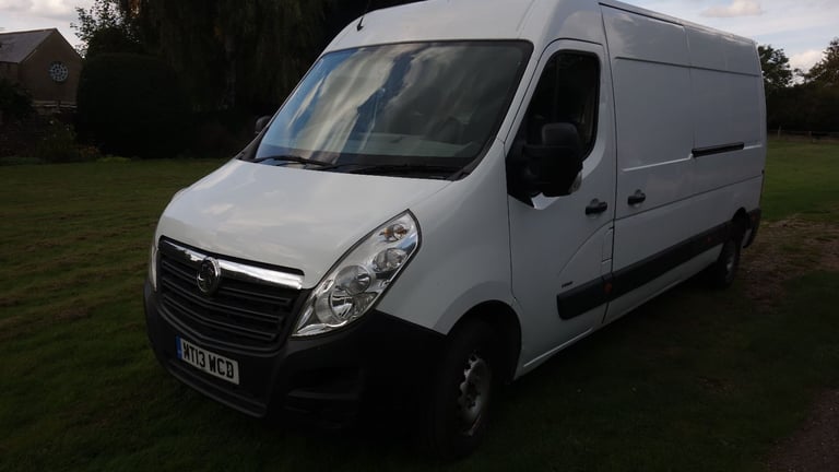2013 VAUXHALL MOVANO 2.3d LWB 6 SPEED MANUAL 