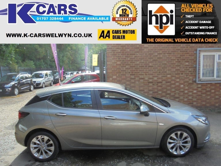 image for 2016 Vauxhall Astra 1.4i Design Euro 6 5dr HATCHBACK Petrol Manual