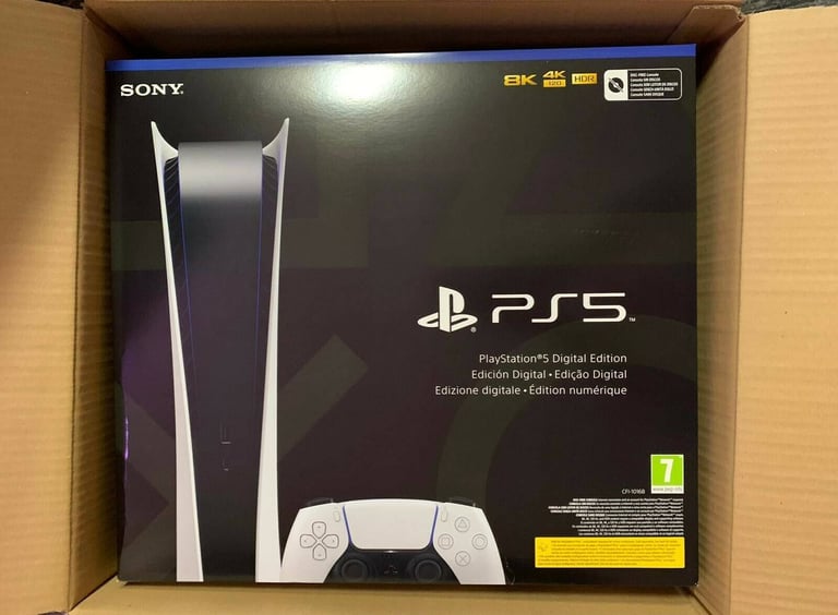 image for Brand New Sealed Playstation 5 Digital Console collect only