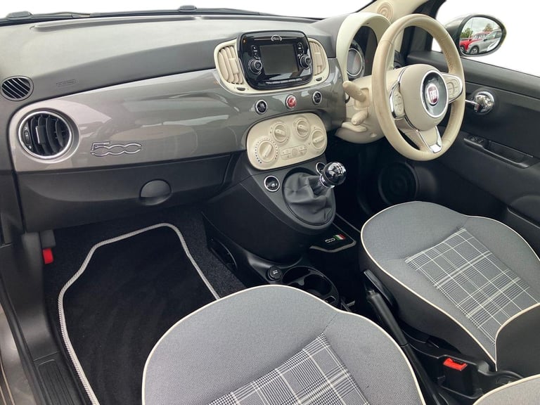 2019 Fiat 500 1.2 Lounge 3dr Hatchback PETROL Manual