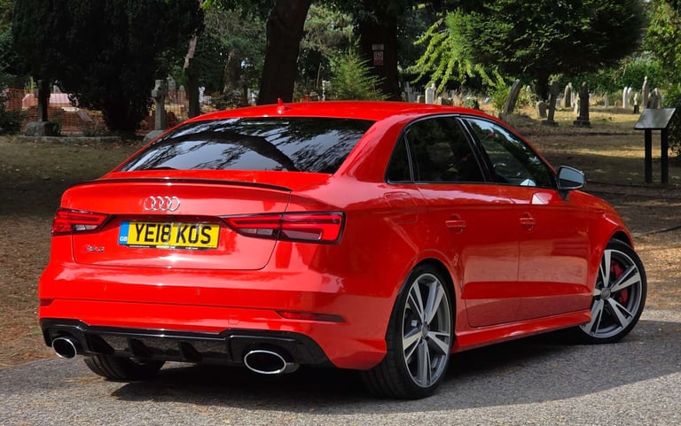 2018 Audi RS3 2.5 TFSI Saloon 4dr Petrol S Tronic quattro Euro 6 (s/s) (400 ps) Saloon Petrol Aut...