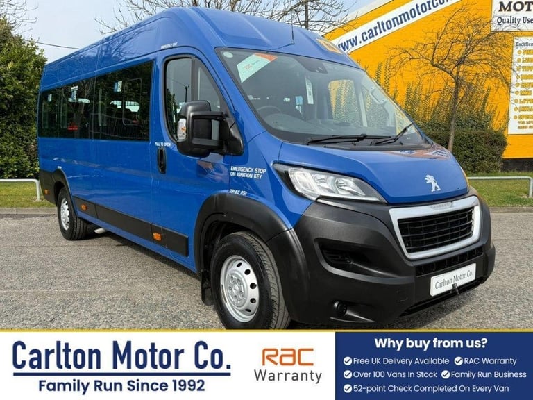 2018 Peugeot Boxer 2.0 BlueHDi 440 L4 H2 [ MINIBUS - WAV WITH COIF] Euro 6 (130 