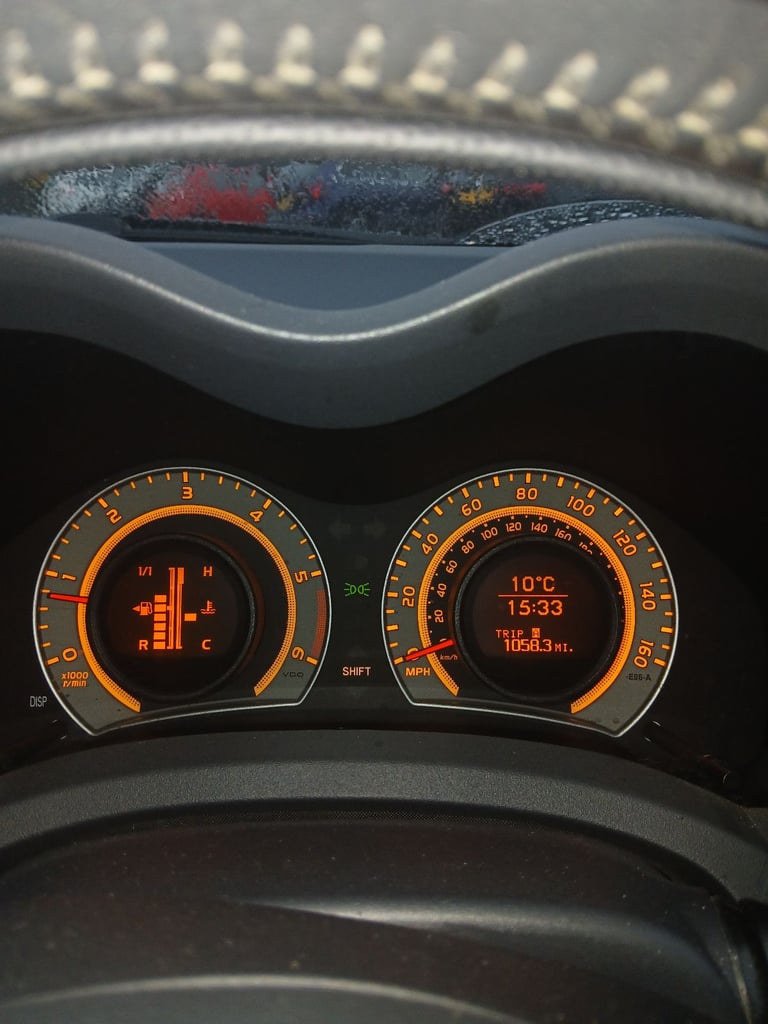 Toyota, AURIS, Hatchback, 2007, Manual, 1998 (cc), 5 doors