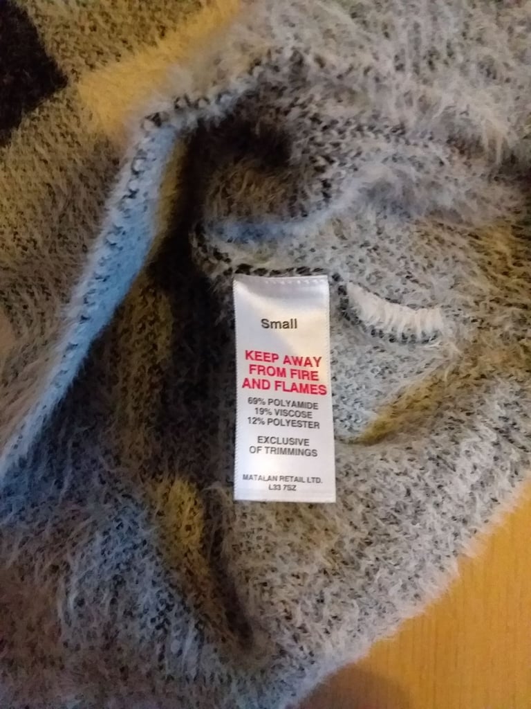 Papaya ladies cosy jumper dress size S