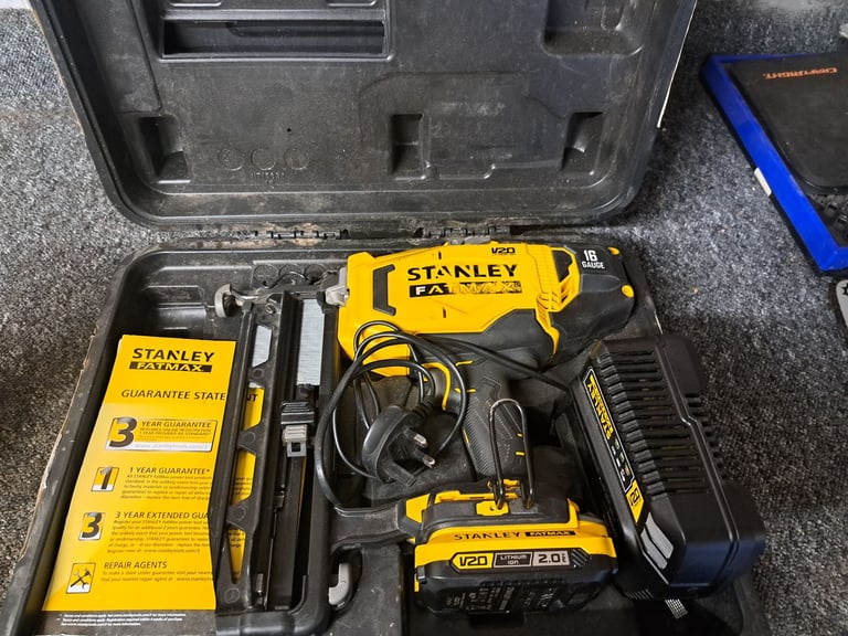 Stanley fatmax V20 nail gun